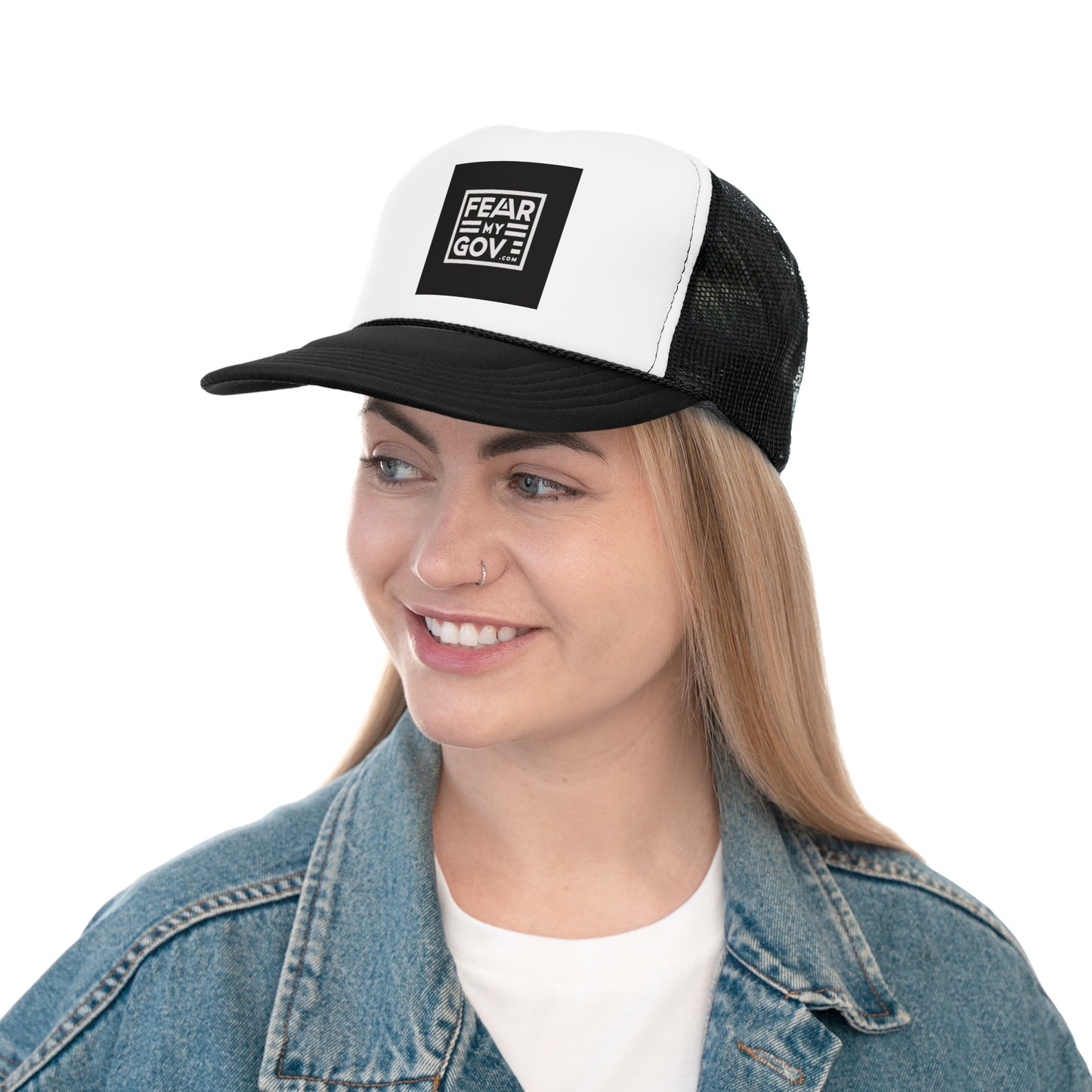 Fear My Gov Trucker Cap - Bold Statement Hat for Free Thinkers