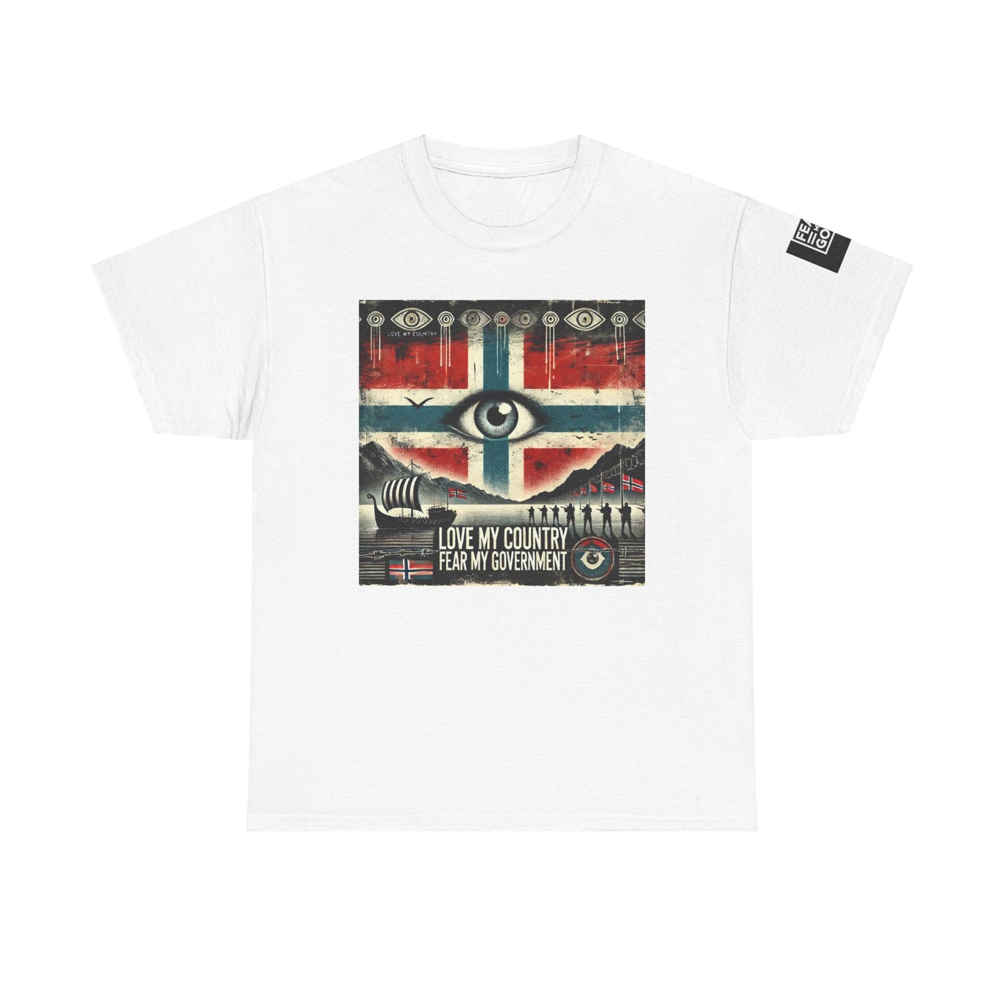 Norway Unisex Heavy Cotton Tee