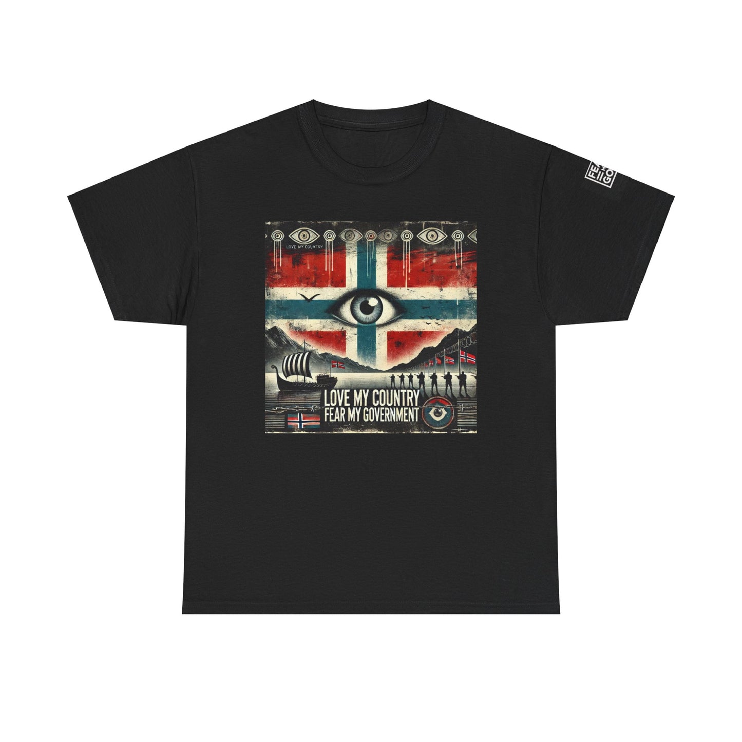 Norway Unisex Heavy Cotton Tee