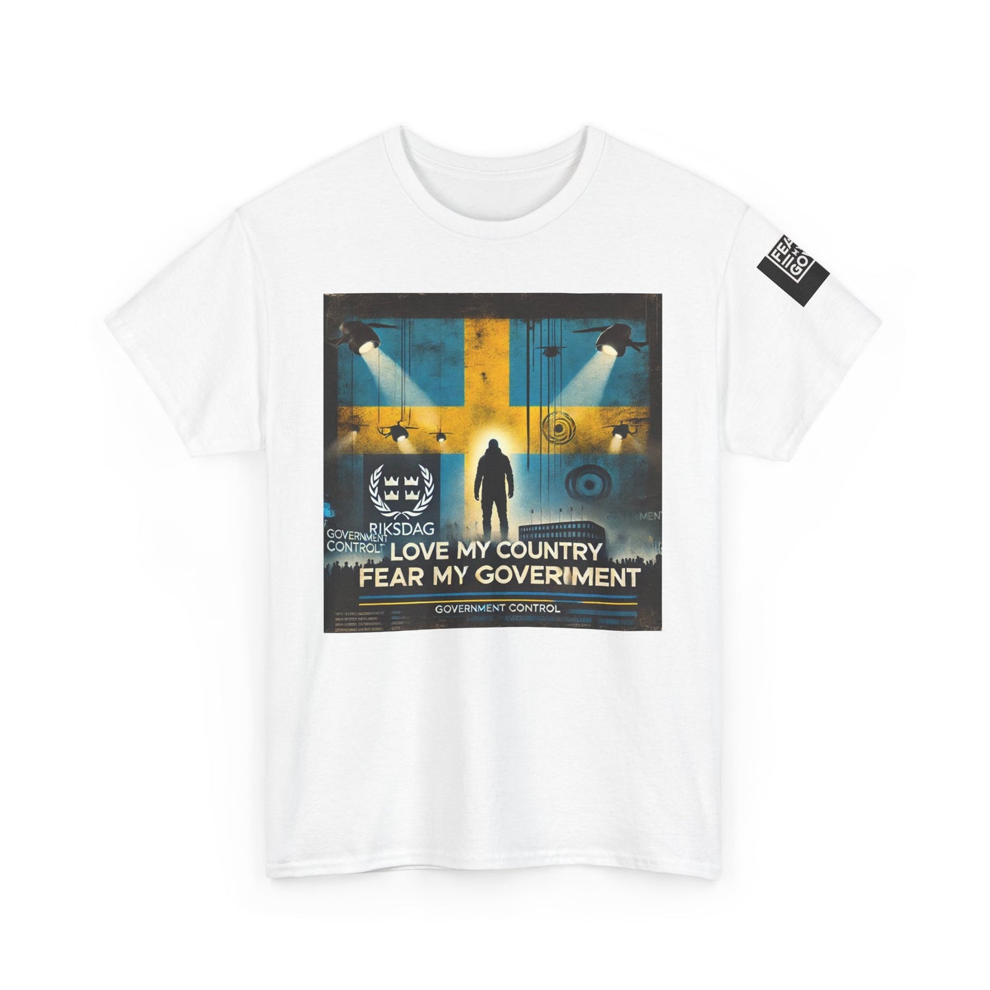 Sweden Unisex Heavy Cotton Tee