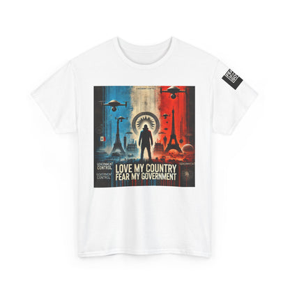 La France Unisex Heavy Cotton Tee