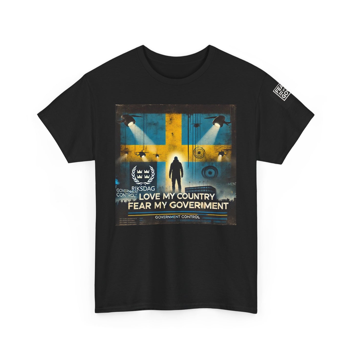 Sweden Unisex Heavy Cotton Tee